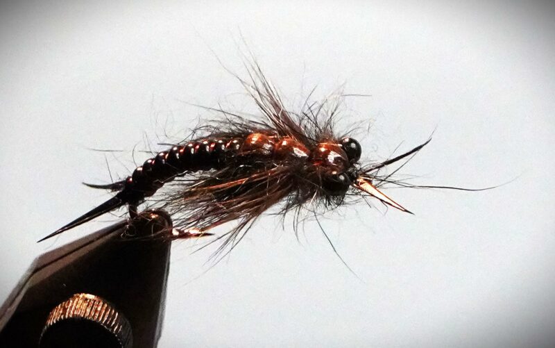 Stonefly tied fly